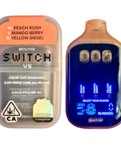 V5 (3 in 1) PEACH KUSH x MANGO BERRY x YELLOW DIESEL